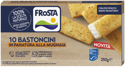 BASTONCINI ALLA MUGNAIA MSC 250 G. FROSTA